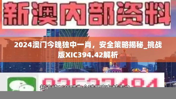 2024澳门今晚独中一肖，安全策略揭秘_挑战版XIC394.42解析