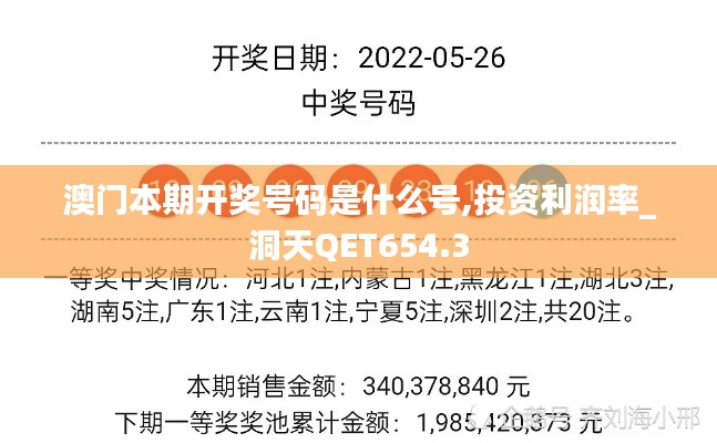 澳门本期开奖号码是什么号,投资利润率_洞天QET654.3