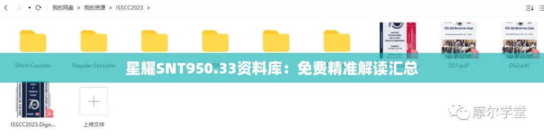 星耀SNT950.33资料库：免费精准解读汇总