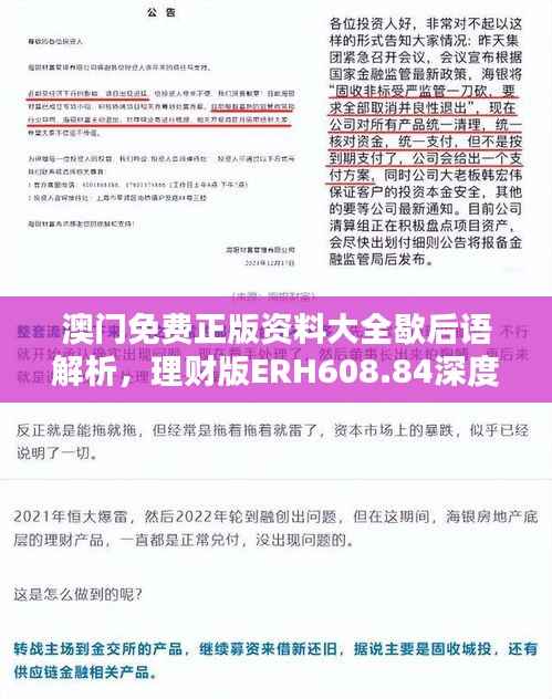 澳门免费正版资料大全歇后语解析,理财版ERH608.84深度评估