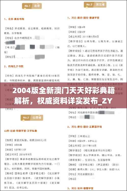 2004版全新澳门天天好彩典籍解析,权威资料详实发布_ZYV537.38