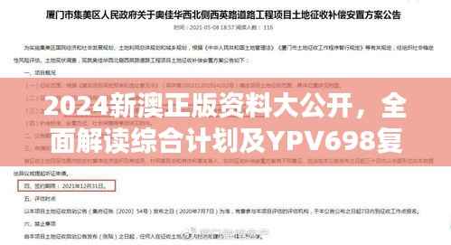 2024新澳正版资料大公开,全面解读综合计划及YPV698复刻版