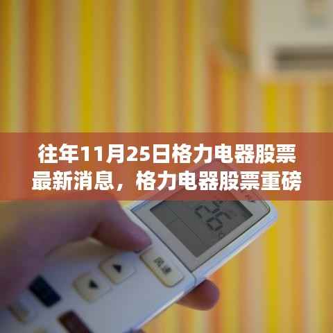 揭秘往年11月25日格力电器股票最新动态,重磅更新与观察员揭秘内幕消息