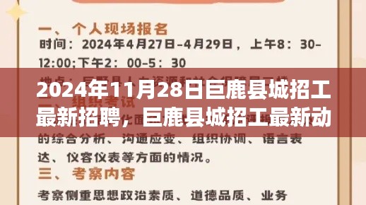 巨鹿县城招工最新动态,就业机遇与挑战并存