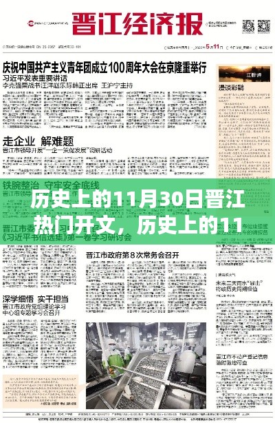 历史上的11月30日晋江热门开文回顾与概览
