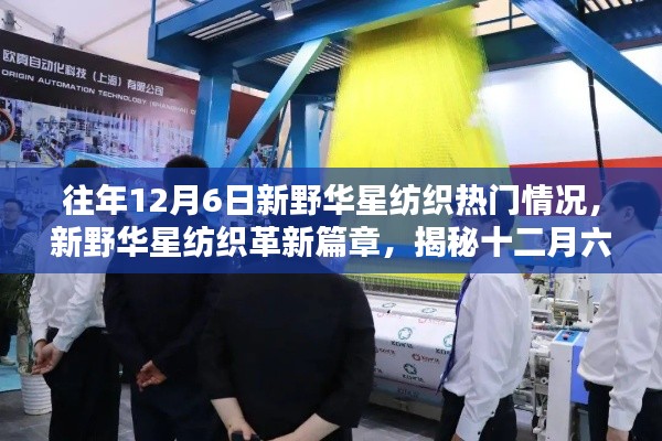 揭秘新野华星纺织革新篇章,十二月六日科技热潮背后的智能系统探索之旅
