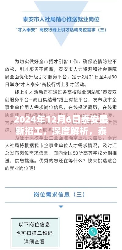 泰安最新招工信息深度解析,2024年招工概览(附日期)