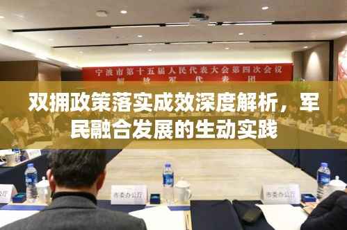 双拥政策落实成效深度解析,军民融合发展的生动实践