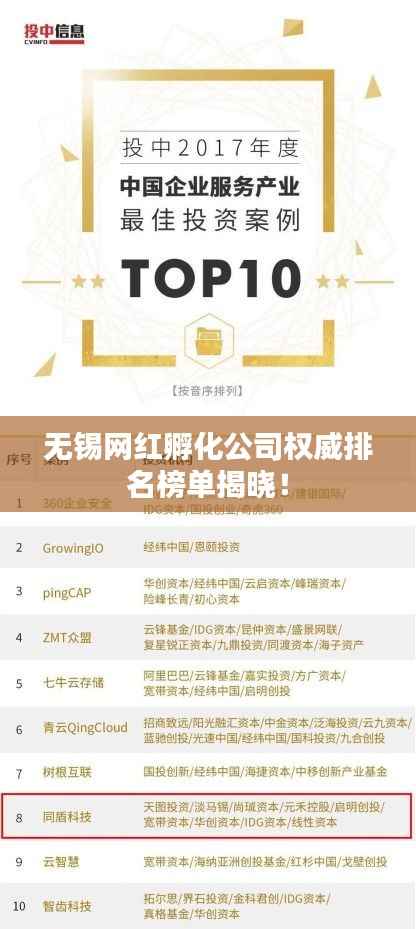 无锡网红孵化公司权威排名榜单揭晓!